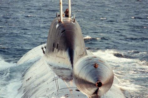 russian fast attack submarine.